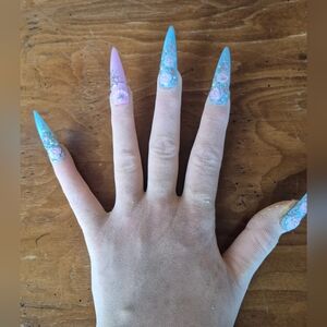 Acrylic Stiletto Nail Gloves